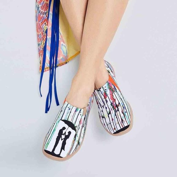 UIN Shoes - NWT UIN Slip On Shoes Canvas Comfortable Shoes Only For You Size 8